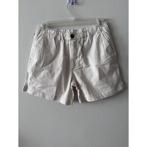 Chubbies NWT The Weavers 5.5" Seersucker Stretch Shorts Beige White Men's Medium